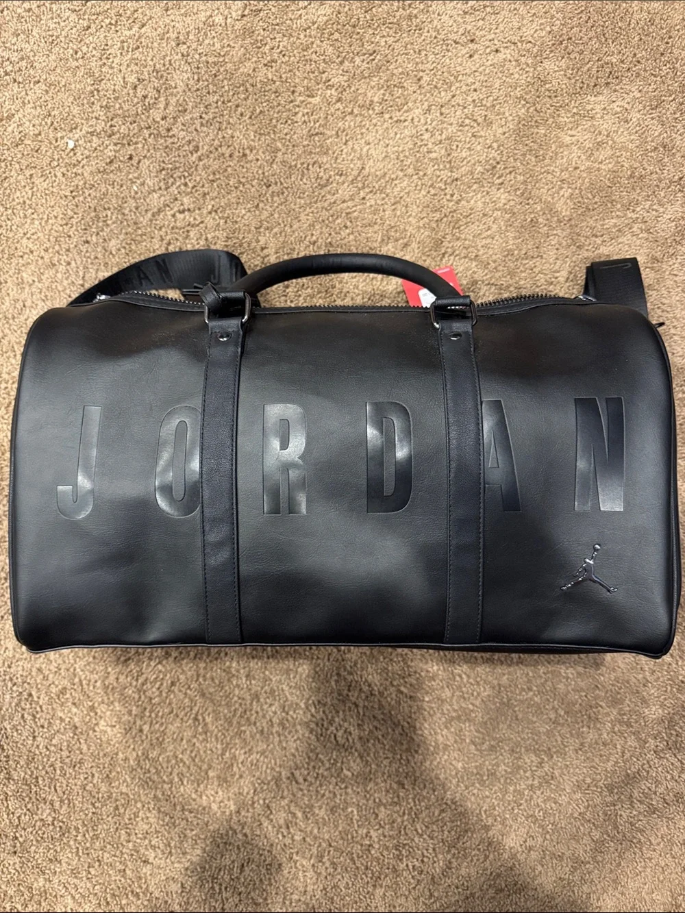 Black Jordan Duffel Bag